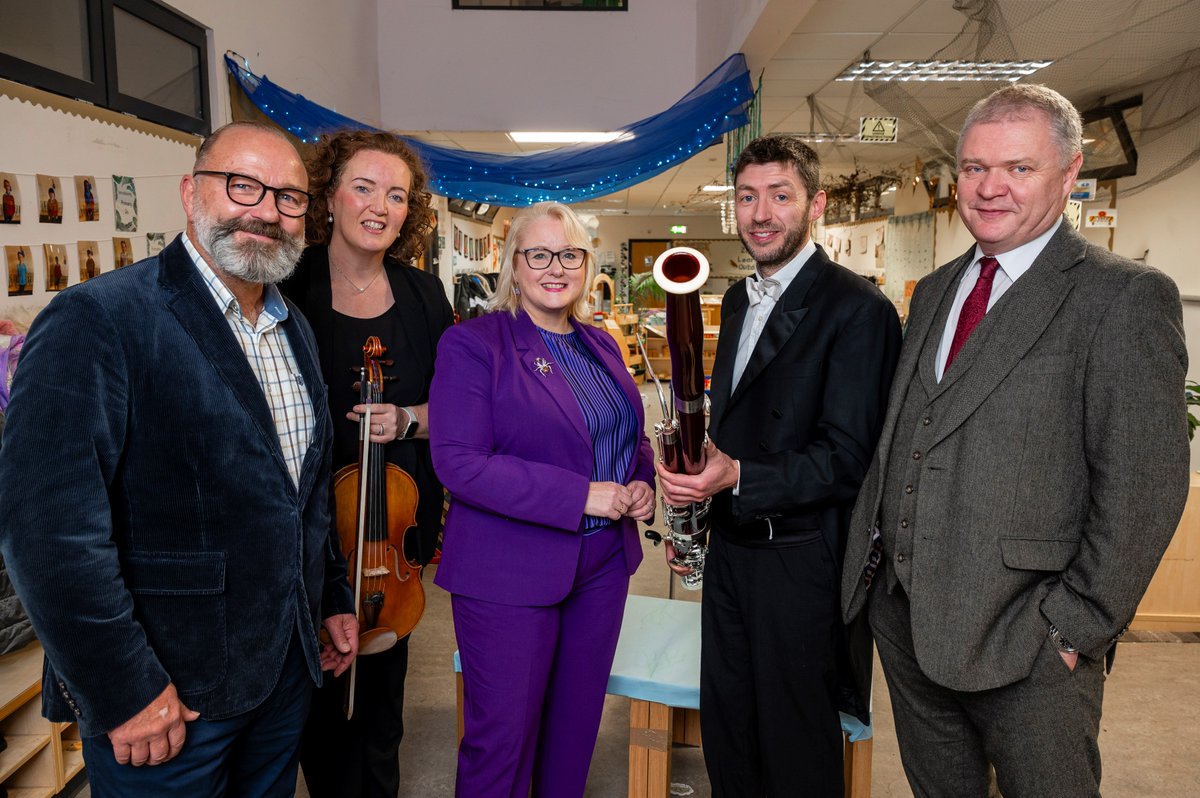 culturescotgov's tweet photo. Culture Minister Christina McKelvie visited @StRoLAttain today to mark the launch of a new partnership between @RSNO and @CharangaScot to develop new music teaching and learning resources for schools.
More info: https://t.co/c44l170Ubr https://t.co/AxjFn1sotU