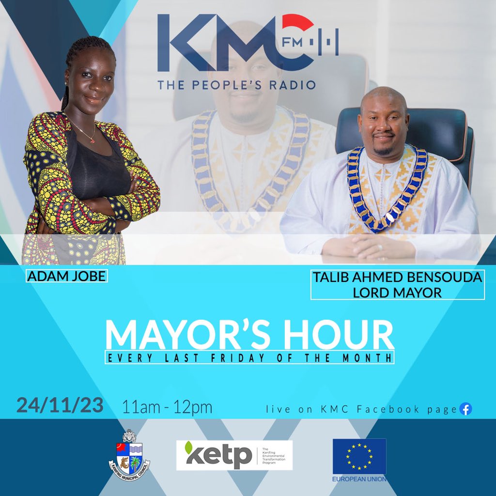 I Will Be Hosting Your Mayor This Friday, Have Your Say And Clear Your Thoughts!
#LetsGo!