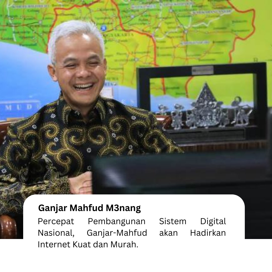 Semoga langkah ini menjadi tonggak sejarah! Pak Ganjar dan Pak Mahfud, mari bersama membangun Indonesia digital @juarajuntak 
GAMA M3nang