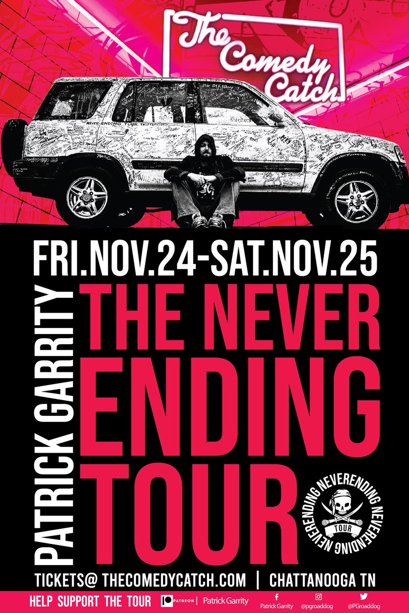 The neverending tour continues