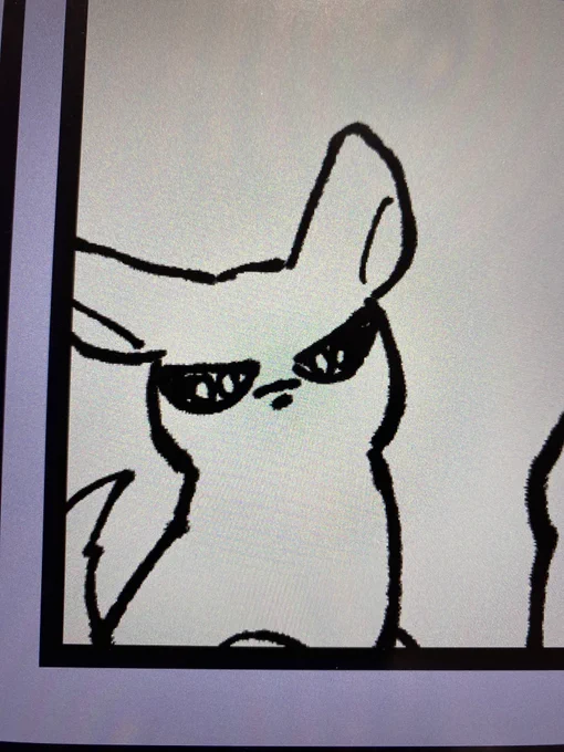限界一発描きチワチャ 