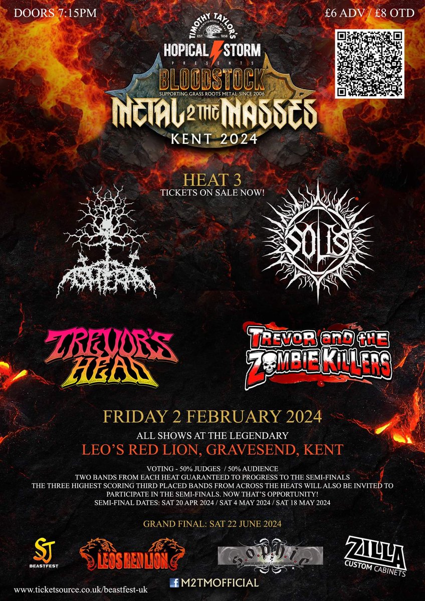 First gig back on the throne with my new band. 02/02/24 Gravesend.

Tickets for those interested in supporting or just want to be sonically assaulted for an evening 

tinyurl.com/Heat3-solis