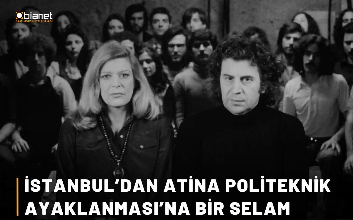 Yunanistan Sineması Günleri, Pera Müzesi’nde başladı. Sinema günleri, Politeknik Üniversitesi’ndeki öğrenci isyanını anlatan 1974 yapımı “Prova” filmiyle açıldı.  ✍🏼 @tucyil yazdı: İstanbul’dan Atina Politeknik Ayaklanması’na bir selam bianet.org/yazi/istanbuld…