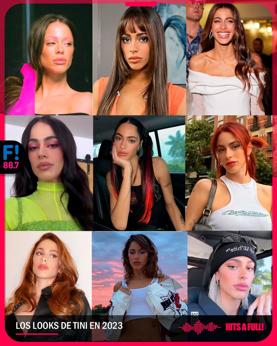 LOS LOOKS DE #Tini durante el 2023 💥

¿Cuál es tu favorito?
