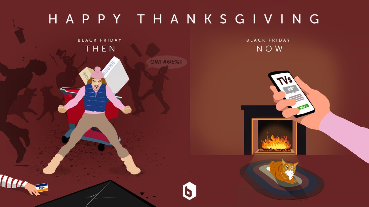 Thankful for our clients, employees and a great year. And modern technology. Happy Thanksgiving from the Brick Factory.