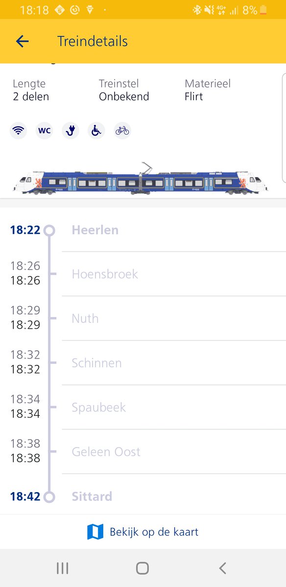 Hebebe28's tweet photo. Waarom valt deze trein op het laatste moment uit? @Arriva_NL.

Nu moet ik eerst de trein naar Heerlen en daarna de NS trein naar Sittard nemen. Betalen jullie het verschil terug? https://t.co/3zaOGku1gP