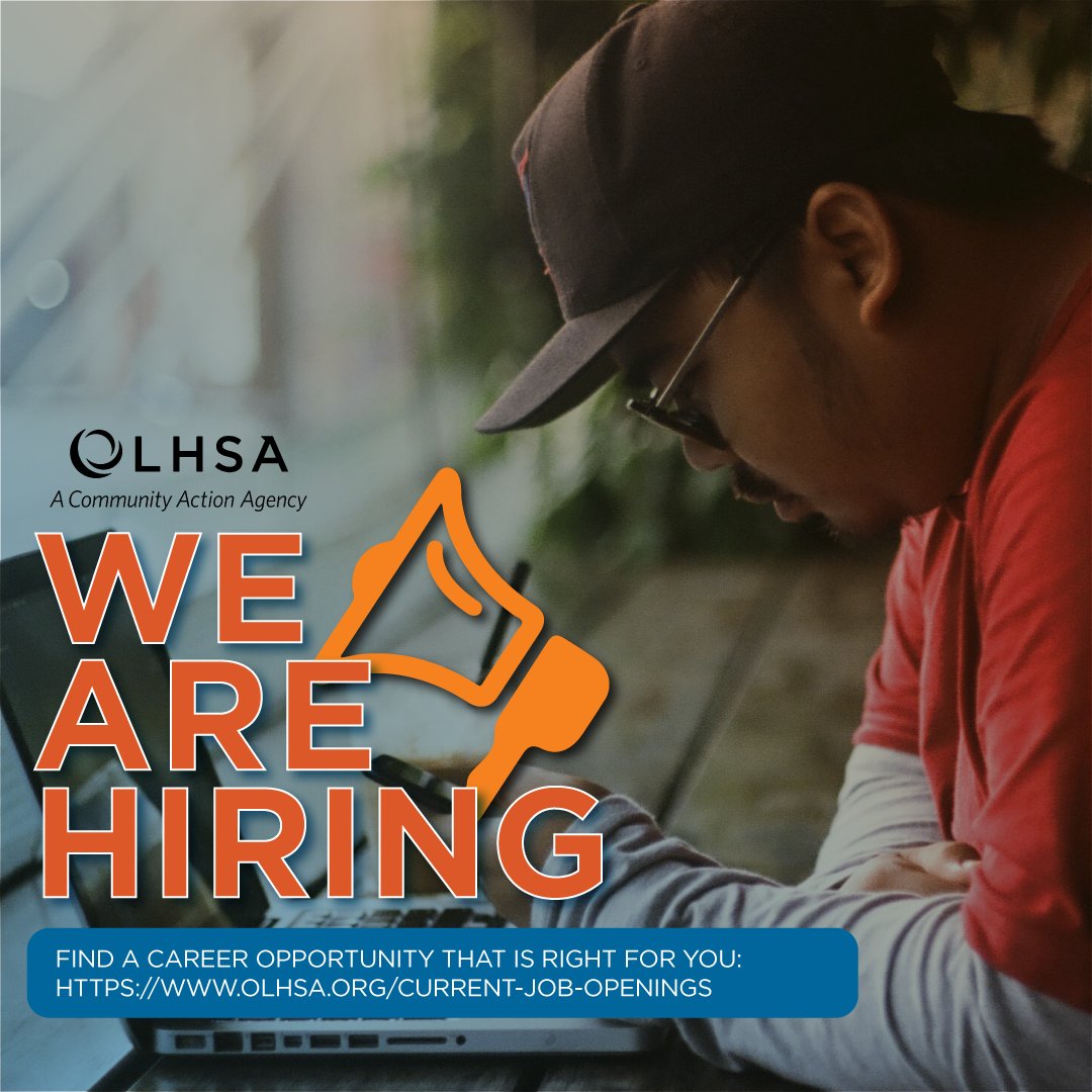 🚀 Take the next step in your career with OLHSA! We're looking for talented individuals to fill our current job openings. Discover exciting opportunities and apply now: olhsa.org/en-us/current-… #CareerDevelopment #OpportunityKnocks