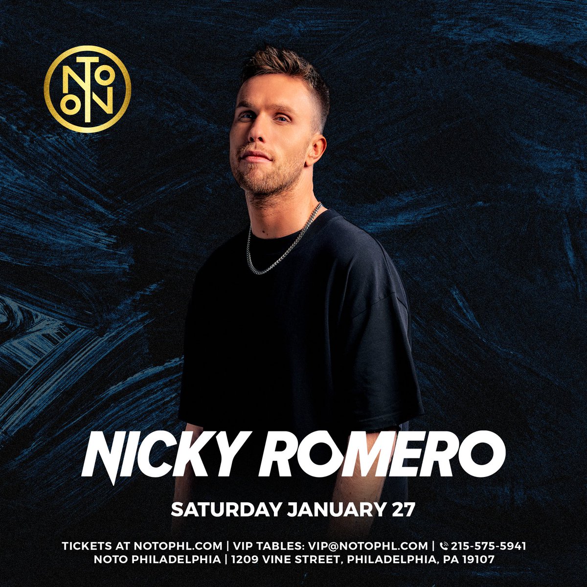 🎶 All you need is love 🎶 & @nickyromero 🔥 he’s back on Saturday, January 27!! Early bird tickets available now ‣ hive.co/l/noto012724 #notophl #phillynightlife #philadelphia #nickyromero