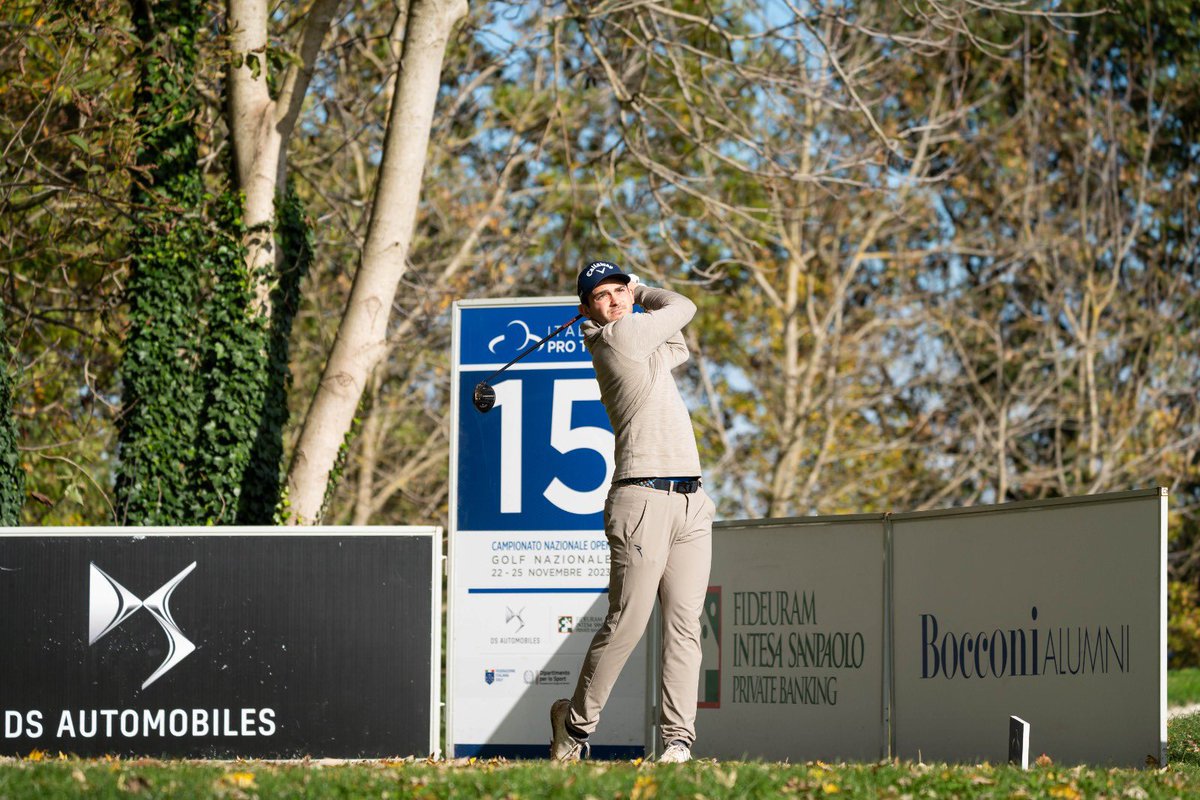 FederGolf's tweet image. 📍 Campionato Nazionale Open

Al termine del primo giro al Golf Nazionale di Sutri c’è un quartetto in testa con -3: 🇮🇹 #DeLeo, #Rota, #Molteni e il dilettante Alessandro #Nardini.

🇮🇹 #Albertoni e #Cianchetti 5/i con -1.

👉 federgolf.it/news/in-primo-…

#ItalianProTour #golf