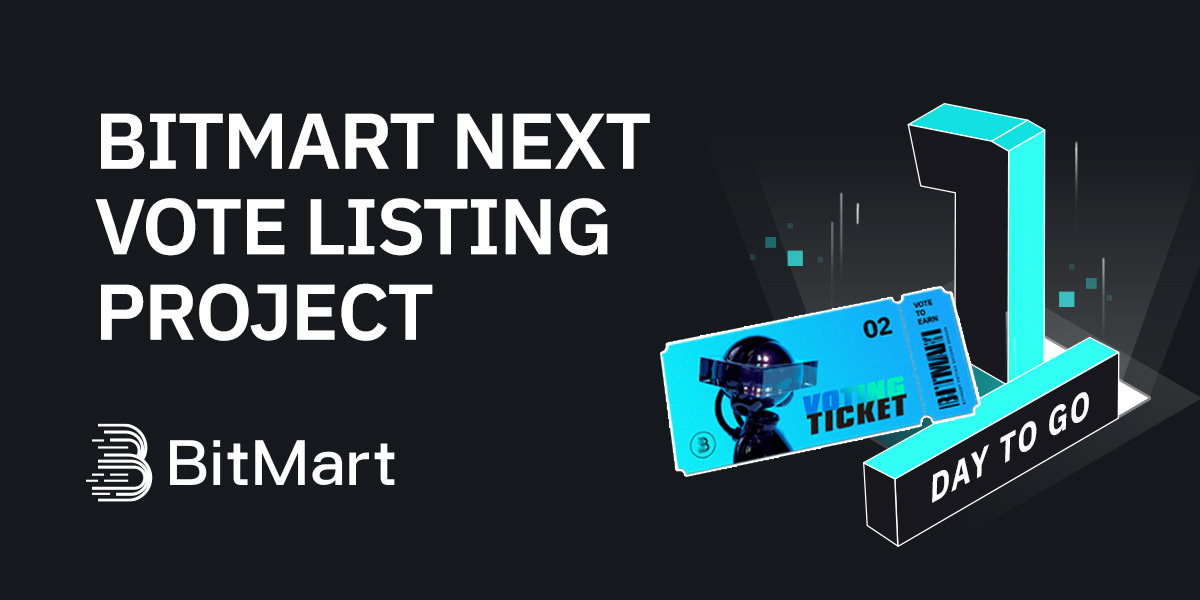 BitMartExchange's tweet image. ⏳ 1-day countdown for the next round of the BitMart Vote to Earn Program to commence! ⚡️

🤩 Exciting times as the #BitMart Vote Listing Project goes live tomorrow for @JoystreamDAO!
⏰ Starting at 16:00 UTC on November 23, 2023!

💪 Don't forget to cast your vote here:…