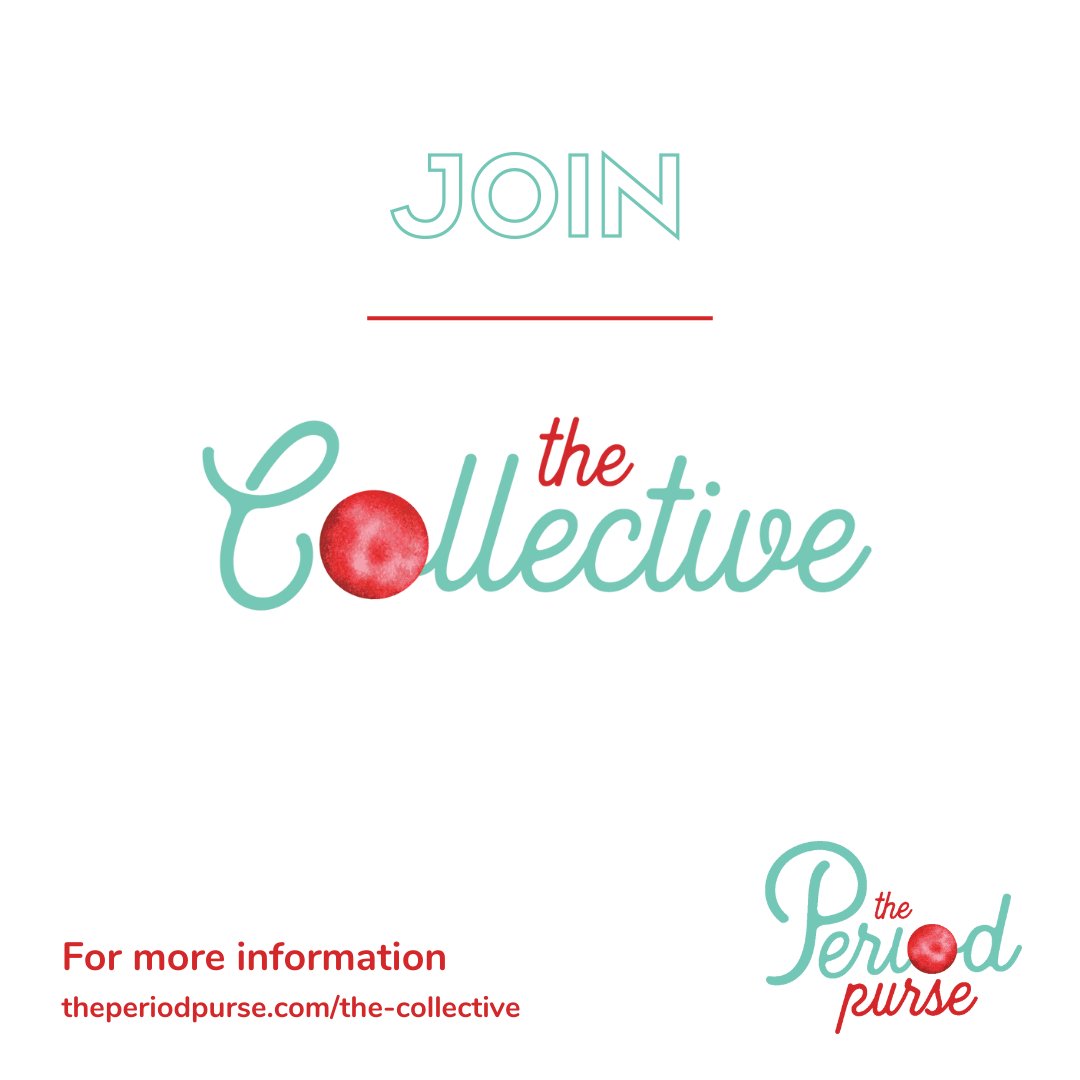 Join the Collective - a group of generous Canadians who believe in everyone having a healthy period. You’ll receive exclusive monthly content & you will know that you are making one person’s life better. Visit theperiodpurse.com to get started!
#PERIODADVOCACY #PERIODCHARITY