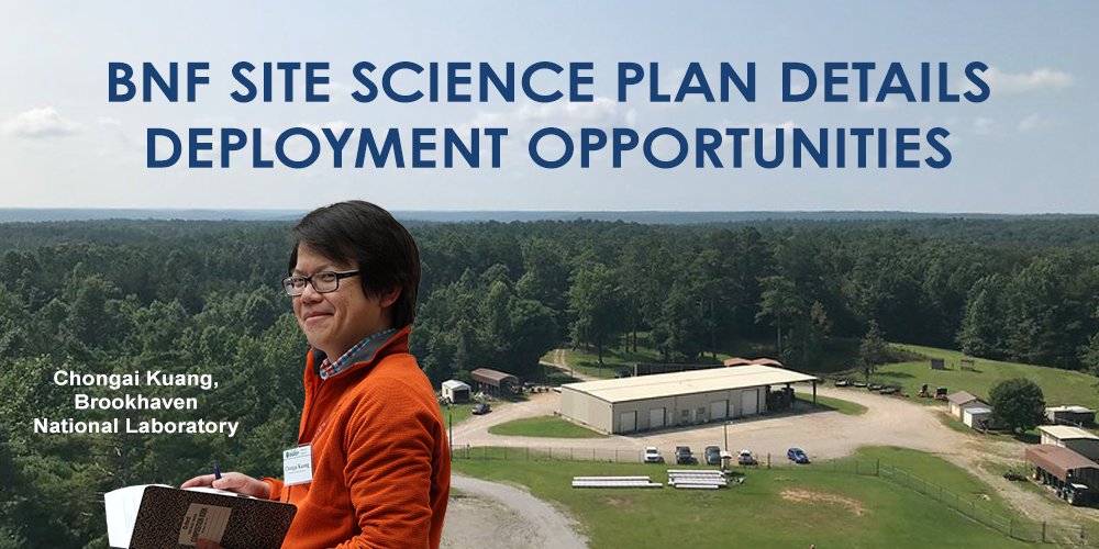 armnewsteam's tweet photo. In this #ARMblog, site #science team lead Chongai Kuang of @BrookhavenLab shares a site update as ARM’s Bankhead National Forest observatory moves closer to operations | #ARMBNF @doescience #DOEClimateScience | https://t.co/jISVfPLCa4 https://t.co/QhrB3uqXGk