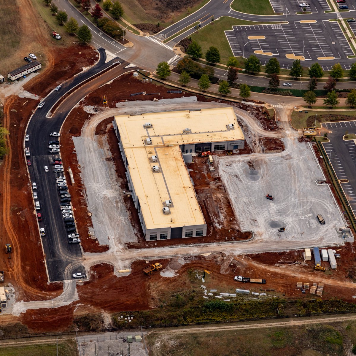 RedstoneGateway's tweet image. The future home of Davidson Technologies that features 46,000 SF is set for completion by Q2 2024.