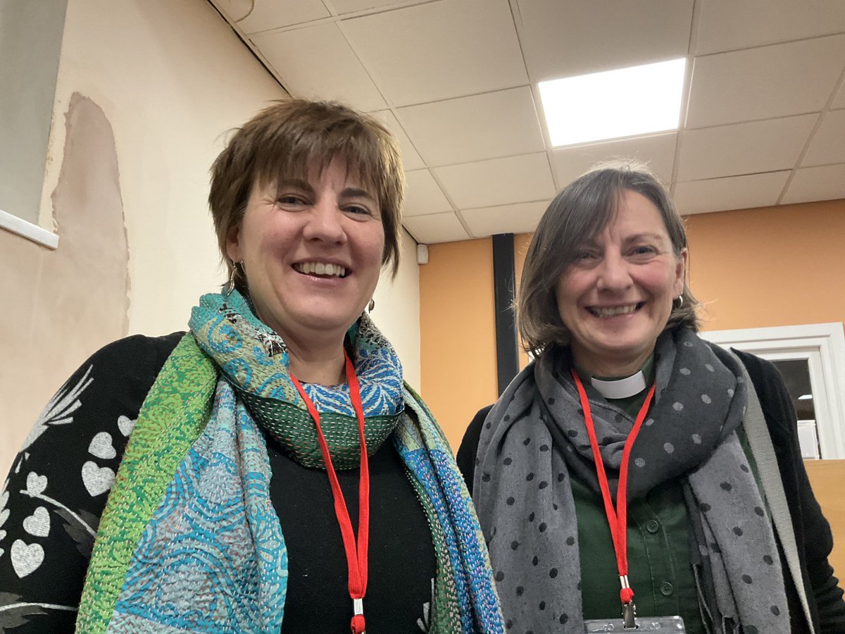 At the DDO Consultation it is good to meet these excellent women who are a loss to the <a href="/SeeOfRochester/">@SeeOfRochester</a> for the Dioceses of Truro and Derby. Happily both serving as Assistant DDOs.