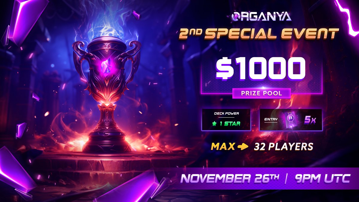 REGISTRATIONS FOR THE 2ND SPECIAL EVENT ARE OPEN 🔥

Voyagers, your next grand challenge awaits you on the 26TH OF NOVEMBER 🗓️

The Citadel is watching... Looking for the best of the best...

🏆 PRIZE POOL - 1000 $USDT

1st — $400
2nd — $250
3rd — $100
4th — $100
5-8th — $37,5