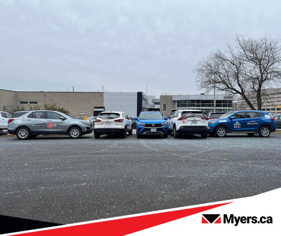 At Myers, we’re family. 

That is why we feel it is essential to support our community.

We are happy to continue our partnership with @Enterprise and donate five vehicles to The Salvation Army Ontario this holiday season 🚗 

@CTVOttawa

#MyersOttawa #WereFamily #GivingHopeToday