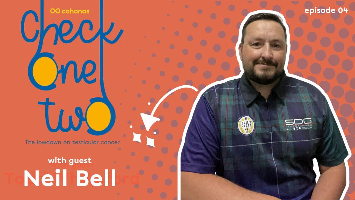 Check One Two podcast Episode 4 now available to listen to/watch now! linktr.ee/checkonetwopod… Bulls, Balls, and Breaking down stigmas: Neil Bell’s Candid Conversation on testicular cancer awareness. @Neilsdarts