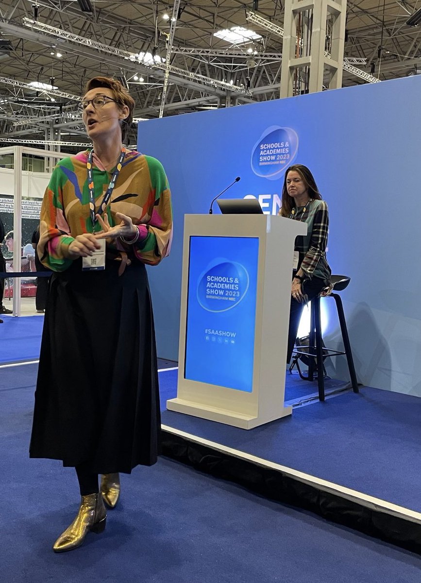 We loved speaking in the SEND Theatre at #SAASHOW on the topic of Can all children learn to read? and explaining the amazing things schools are achieving with our award-winning #SEND Programme @CollinsPrimary