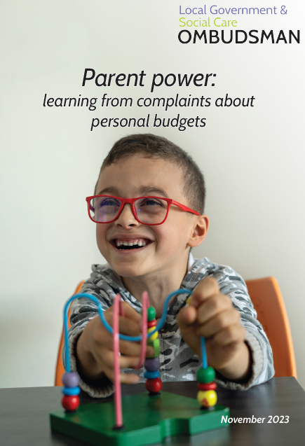 We've launched our latest focus report today - calling for more awareness about personal budgets for families of children with Education, Health and Care Plans lgo.org.uk/information-ce…