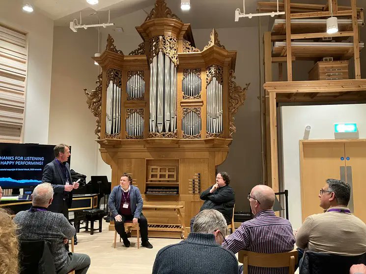 Having a great term @BirmCons organ dept: Martin Schmeding & Ronny Krippner visits; UK launch of @EditionPeters Schmeding Reger edition; Organ Club visit;  @RCO_Updates C21st Bach; brilliant seminars; Colin Lapus appointed scholar @BMusic_Ltd, & Carolyn Craig new Junior Fellow.