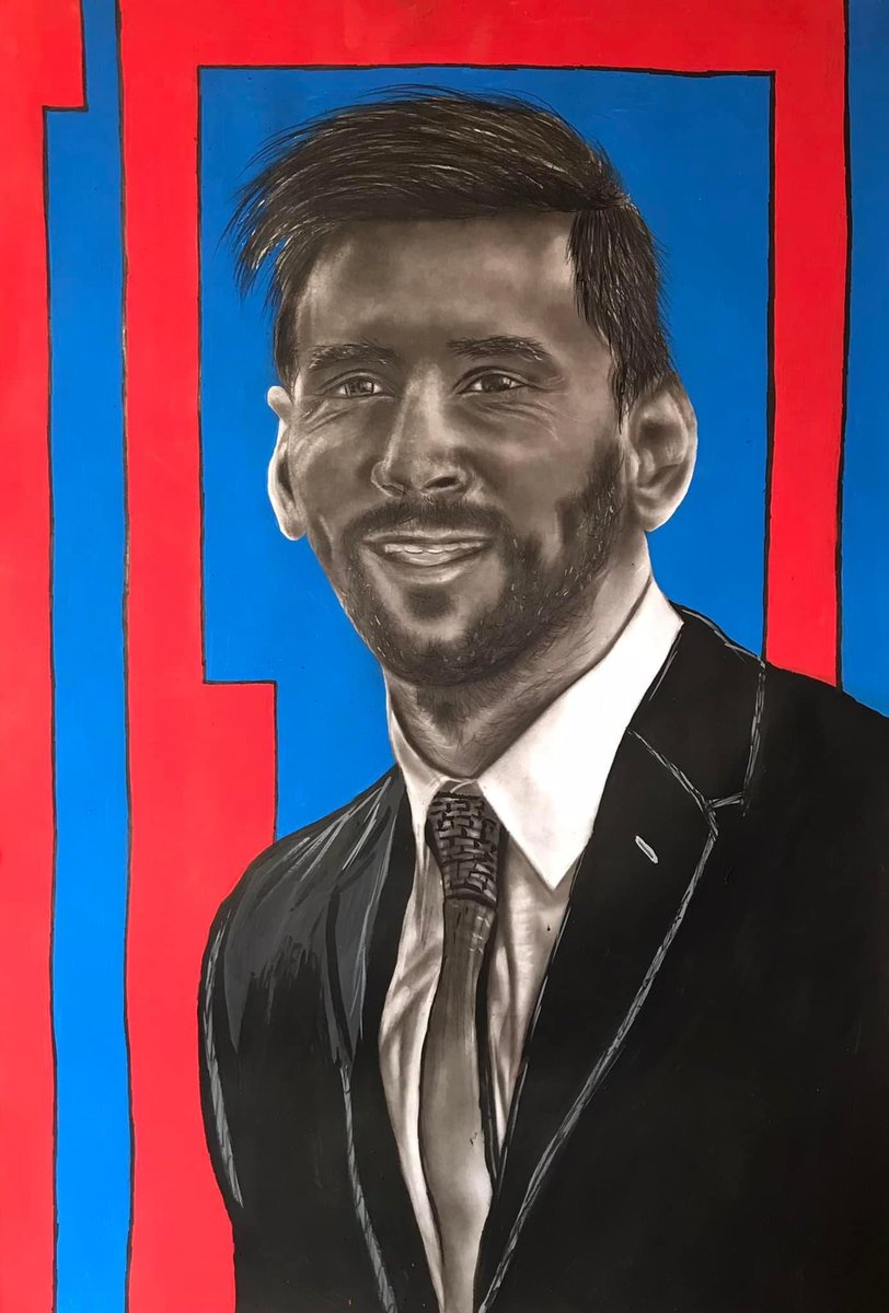 Lammie_Art01's tweet photo. Good people of TWITTER, I’m asking for 2 seconds of your time today to help RETWEET my art. 😊❤️🙏🏾 

Lionel Messi https://t.co/zgYAJ6DZ13