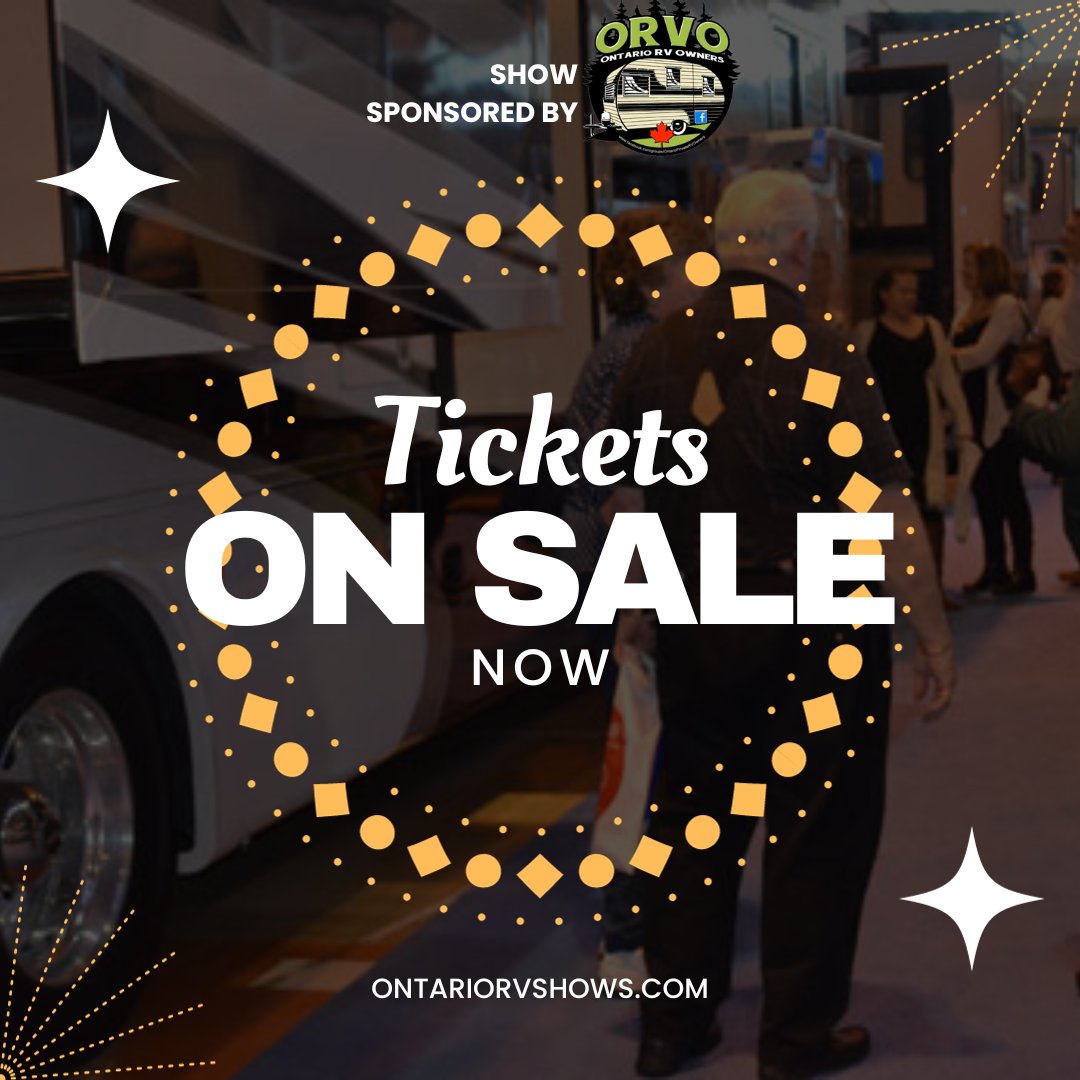 HamRVExpo's tweet photo. THE BIGGEST RV Expo in Southwestern Ontario returns at an all new location!!

Tickets on sale now‼️
🎟️| https://t.co/ewamL9osWI

Show sponsored by ORVO 

#HamRVExpo #RVs #TheBigOne https://t.co/HqYFvJqfjm