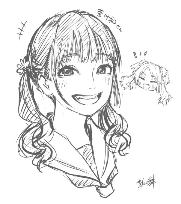 描いてみたくなったので。 