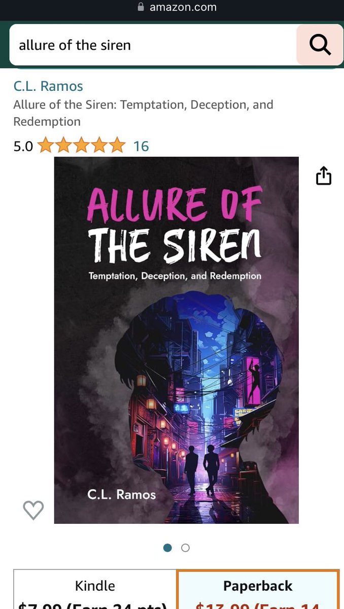 16-5 star ⭐️ reviews!!! Okkkk!!! Keep ‘em coming. I love to see it. 

If you’ve bought my book from Amazon. Please take a few minutes out of your day and write me a review. It would mean the world to me. Love y’all 😘

#AllureoftheSiren #AmazonReviews