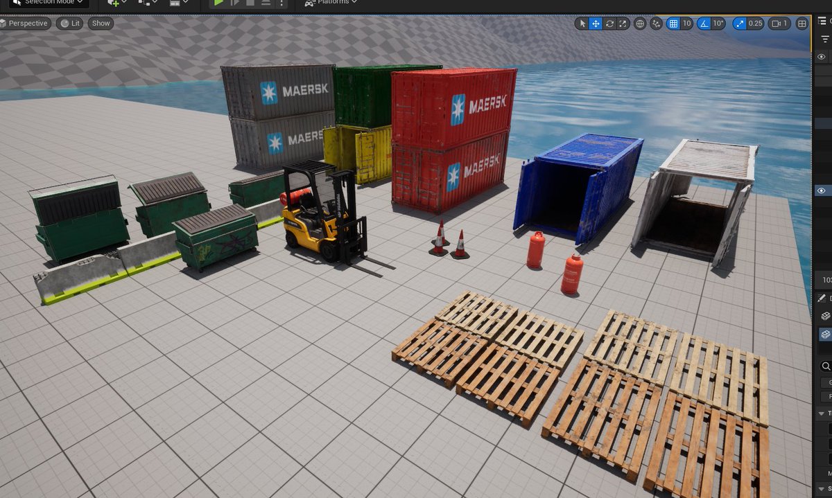 peterjames3d's tweet image. Slow month but there is something slowly cooking, I have really gotten the hang of UE5 at this point and the confidence is showing so I am excited to take this further when I can. #UE5 #b3d