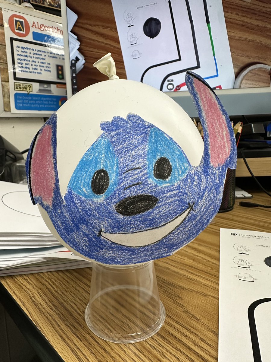 MrAgtarap's tweet image. Read the story Balloons Over Broadway, and then Ss created their balloon character, coded their @Ozobot to follow a parade route. Just in time for @Macys Thanksgiving Day parade! #CSforALL #ImpactsofComputing