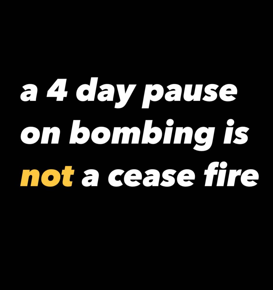 A cease fire is permanent 

Not temporary, transient, or contingent