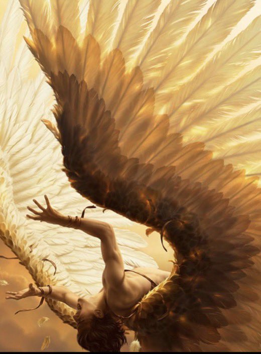 Never regret thy fall, O Icarus of the fearless flight For the greatest tragedy of them all Is never to feel the burning light. 

~Oscar Wilde
The Fall of Icarus, René Milot
#wyrdwednesday #ofdarkandmacabre