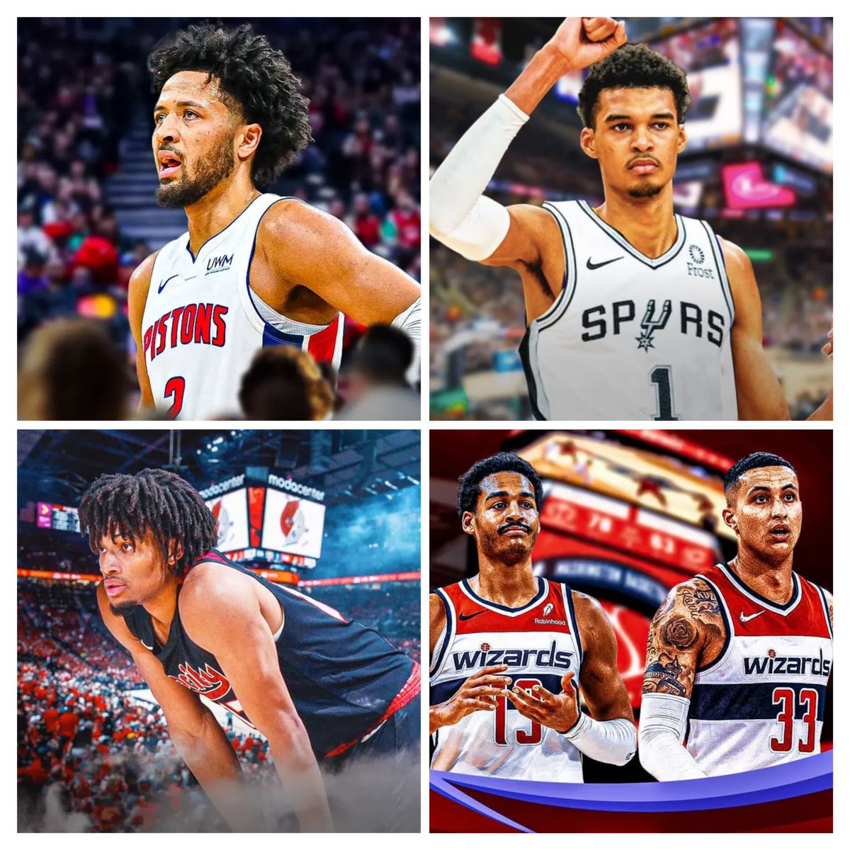 LeComptoirNBA's tweet photo. La saison régulière est le fruit de grande équipe qui confirment ou explosent pour obtenir des résultats sur 82 matchs. Mais que serait cette ligue sans ses tanks ? Rien. Et cette année, nous somme servi alors faisons un état des lieux de la fin de tableau !

THREAD TANKING 🪖⬇️ https://t.co/EsPWtZjkpR