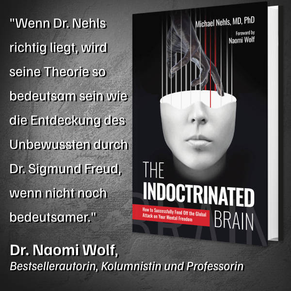'Hat die Neurowissenschaft den Schlüssel zur Ursache der Zombie-Nation gefunden? Die Wissenschaft der #Gehirnwäsche'

Ein Artikel (& Vorwort) v. Dr. Naomi Wolf

dailyclout.io/has-neuroscien…

'The Indoctrinated Brain' erscheint am 12.12. in Englisch beim Skyhorse Publishing  (tn)