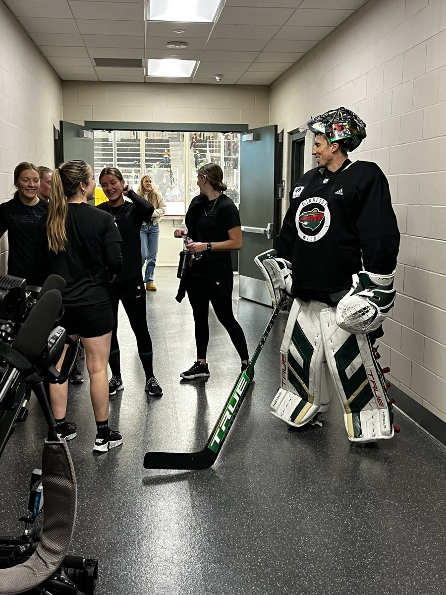 .<a href="/PWHL_Minnesota/">Minnesota Frost</a> 🤝🏼 Marc-Andre Fleury #mnwild