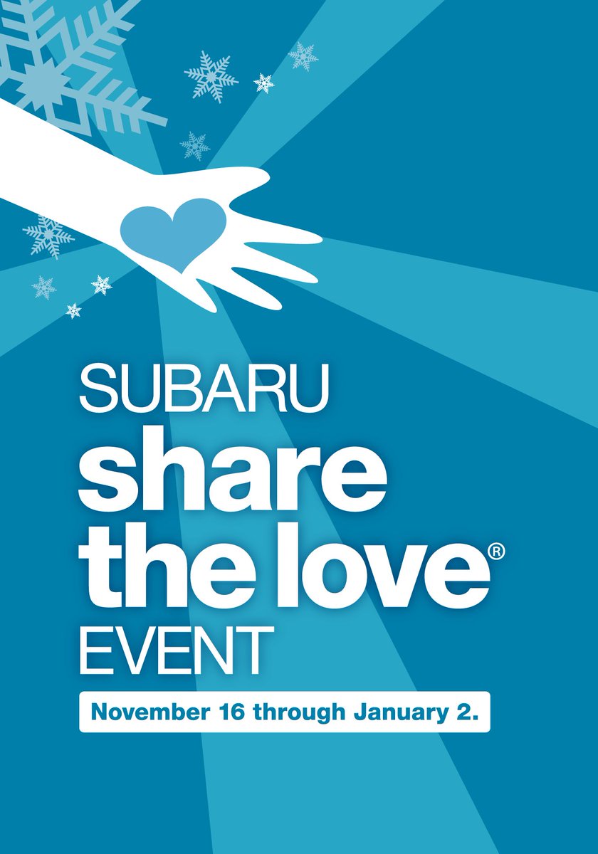 🩵Subaru of Gwinnett loves giving back. That’s why we’re proud to support both the national &amp; hometown charities during our 2023 Subaru Share the Love Event.💙 Stop by &amp; see us between before January 2nd to help us Share the Love.🫶

📱: bit.ly/SubaruATL
📞: (678) 475-3500