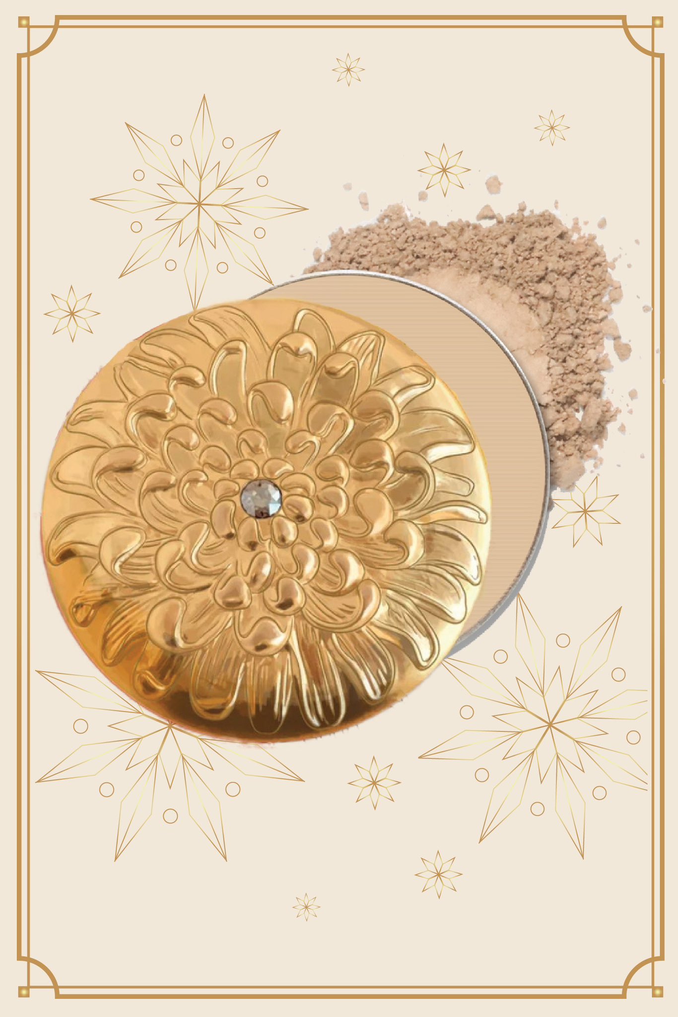 Besame Cosmetics: New Arrival: 18th Anniversary Metal Flower Compact 🎉