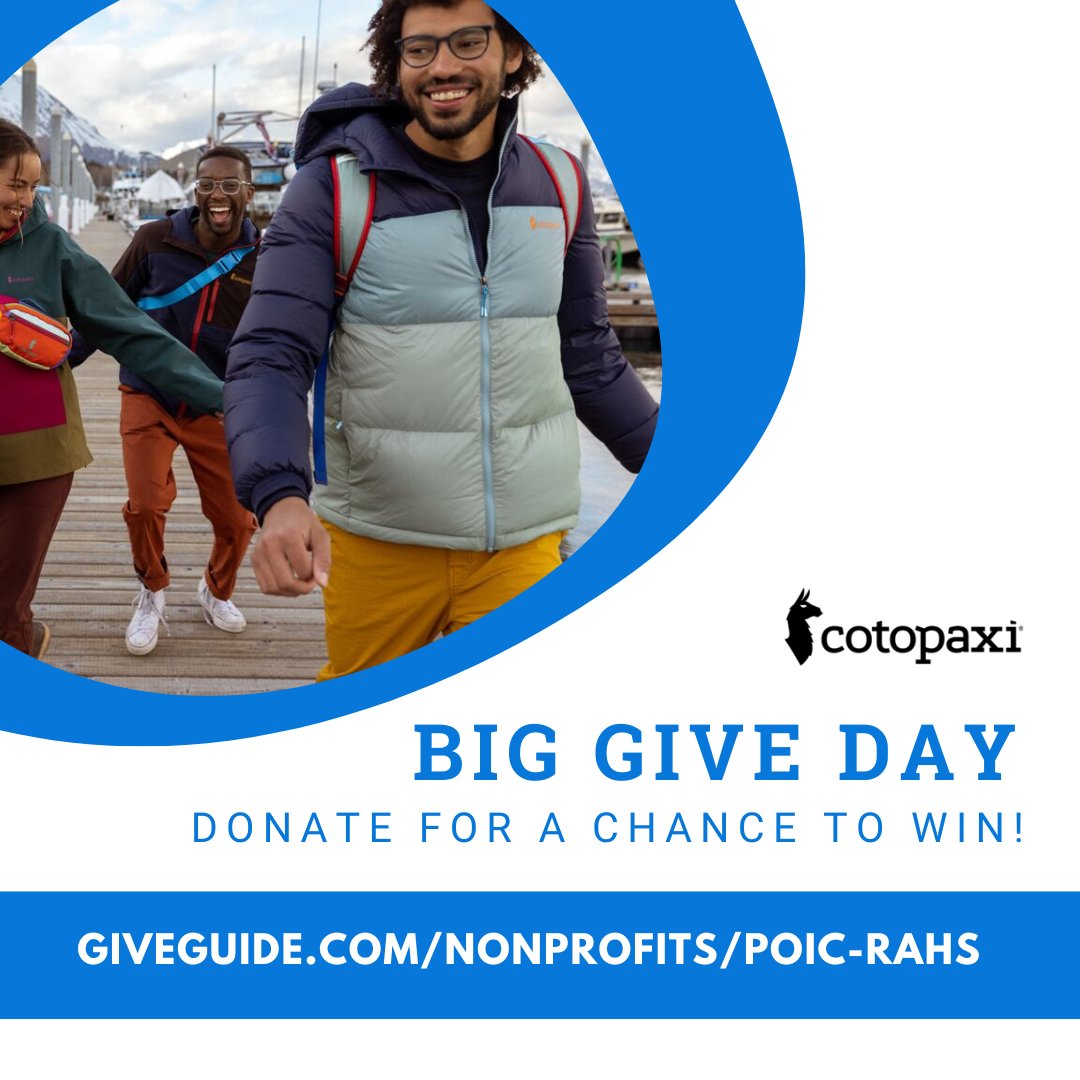 ✈️ Ready for the adventure of a lifetime? 

Give $10 or more to POIC + RAHS for giveguide for a chance to win one of four Cotopaxi's bestselling Allpa Travel Pack Backpacks and more! Donate here bit.ly/3QZ0CGO for a chance to win!

#OregonTravel #Giveguide #POIC