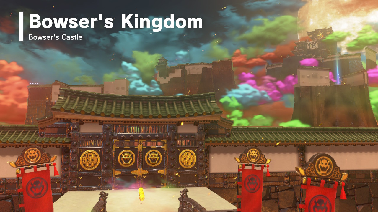 Super Mario Odyssey bowser's kingdom