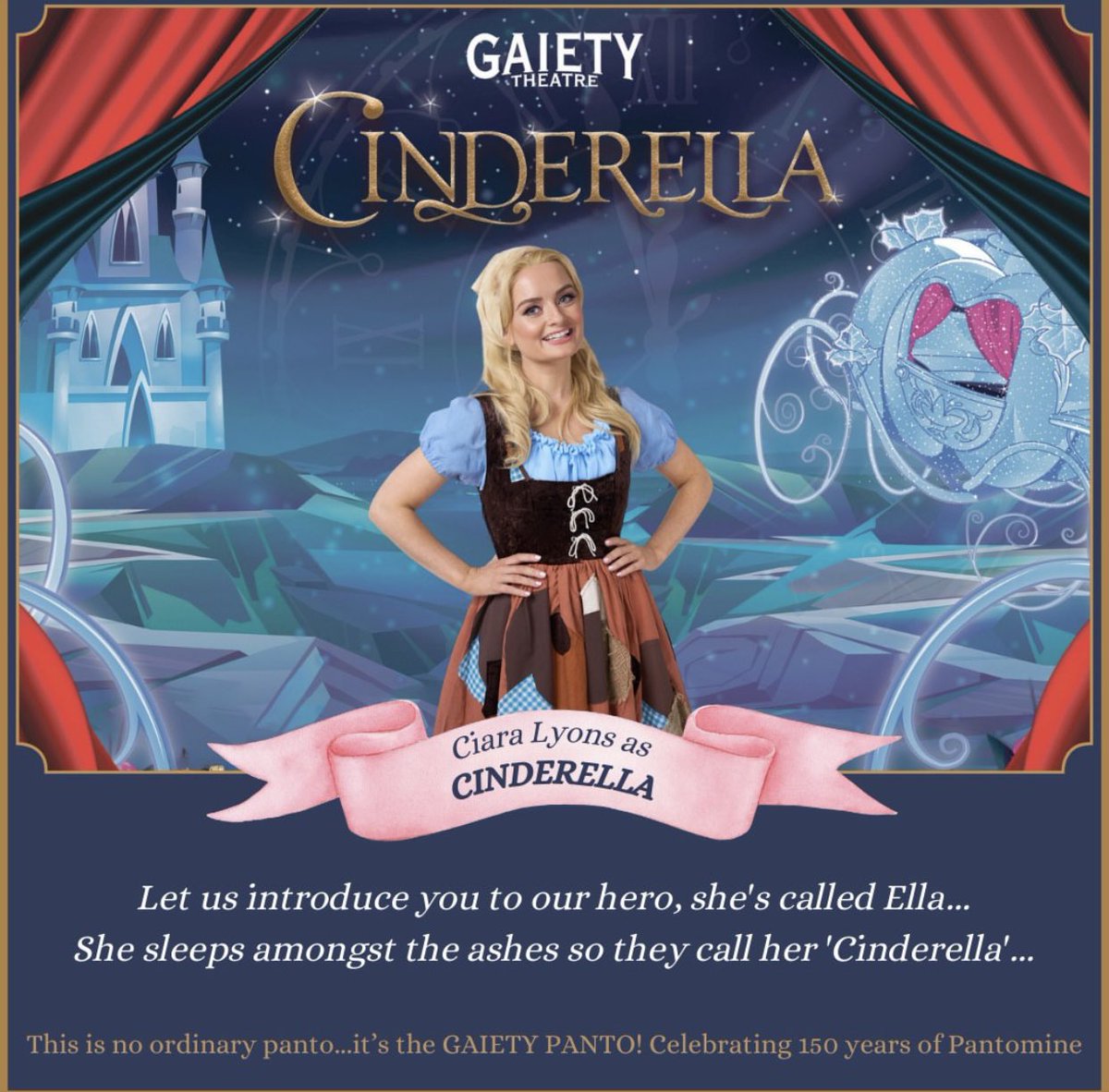 Tech week for Cinderella! 3 days til previews when the magic begins ✨