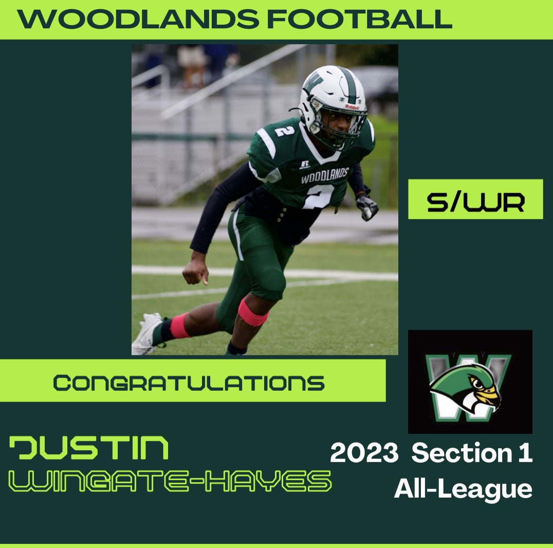 Congratulations to all of our Section 1 All-Conference and All-League players for the 2023 season. We are so proud of you! 🏈💪🏽🦅💚#ProudCoach #WoodlandsFootball <a href="/ItJayCastillo/">ItsJayCastillo</a> <a href="/ItsJayCastillo/">Jay Castillo</a> <a href="/jamisonstev17/">jamison stevens</a> <a href="/GreenburghWMHS/">Woodlands Middle High School</a> <a href="/GreenburghCSD/">Greenburgh Central School District</a> <a href="/GreenburghSport/">Woodlands Athletics</a> <a href="/FaMSportsVF/">FaM Sports New York Varsity</a> <a href="/KDJmedia1/">Kevin Devaney Jr.</a>