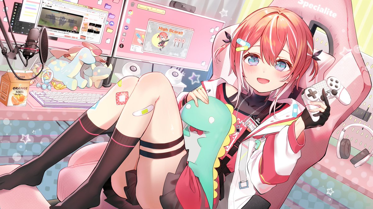 すぺしゃりて所属1期生！ みんなの後輩天才ゲーマーの 藍坂しうです ...