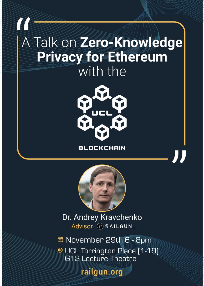 UCL Blockchain Society tweet media