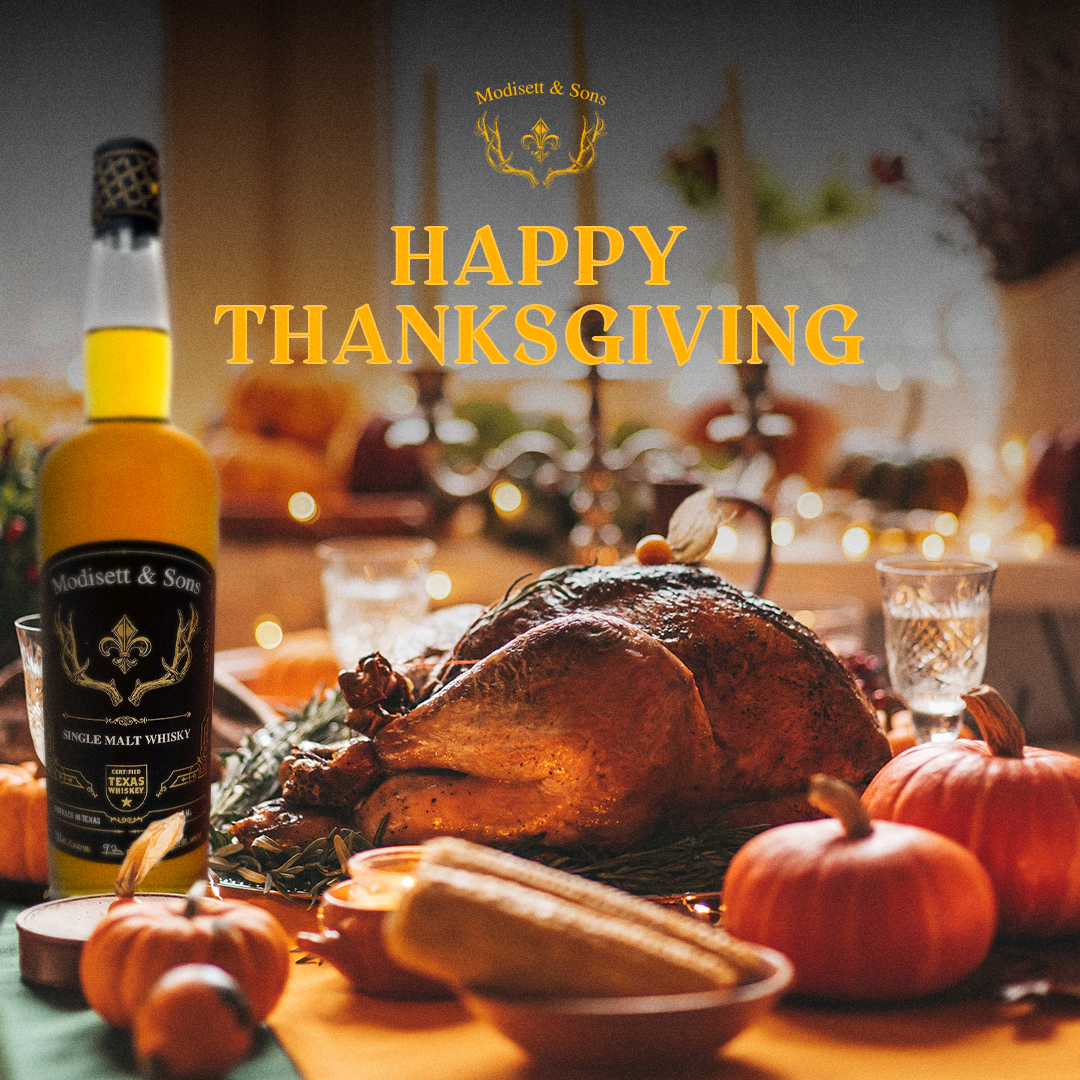 Thanksgiving is about family, food, and the joy of sharing moments together. This year, let's add a touch of Texas spirit to the celebration. We offer doorstep delivery of our exceptional whiskies. Order now and toast to the blessings of the season. modisettandsons.com/buy-spirits/