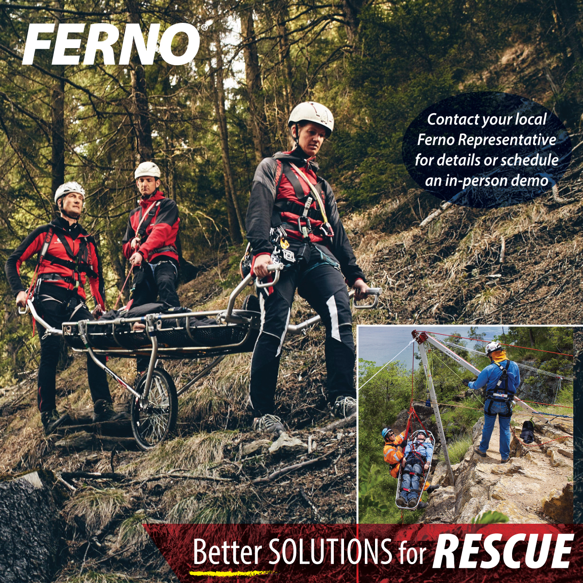 FERNOEMS's tweet photo. Critical situations can occur in any environment.
FERNO makes it easier than ever to prepare for them.
We offer a wide range of robust and reliable rescue equipment.

https://t.co/aHpFQMiaAR

🔴Demo: https://t.co/8JuacCXNY5

#Ferno #rescue #grimp #WhenItsCritical #RedIsTheWay https://t.co/ynWcRZAhaa