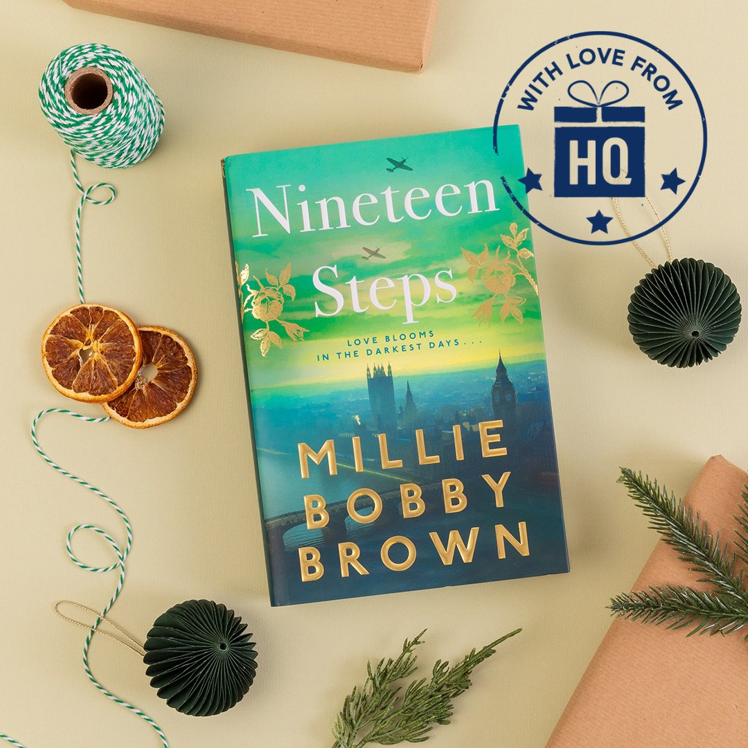 Nineteen Steps by Millie Bobby Brown is THE perfect gift for fans of heartbreaking love stories and unforgettable historical novels 🌹 A beautiful story of longing, loss, secrets, and love. The perfect gift comes with love from HQ 🎁 ➡️ amzn.to/3Zcjjtg
