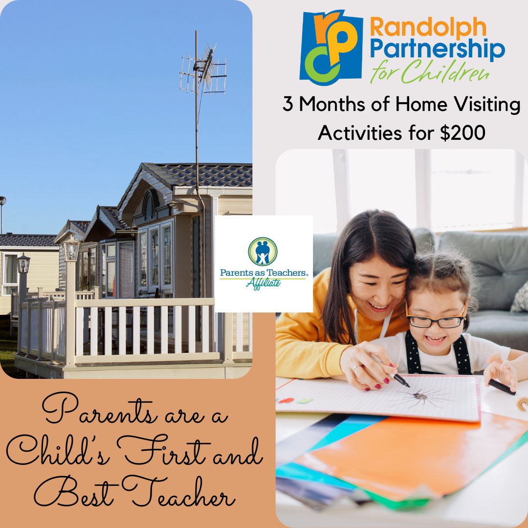 RPCKidsNC's tweet photo. Transform lives right at home. With $200, you provide 3 months of home-visiting activities through Parents as Teachers. Strengthen families, support parenting, and foster child development. Give now at https://t.co/RNvwiw5wIU https://t.co/a4ZApyYkr9