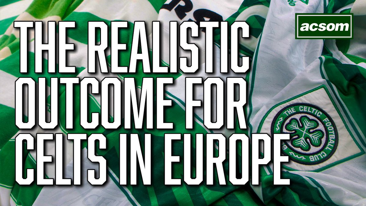 🍀 The ACSOM Blog with <a href="/JamesWHMcKenzie/">James McKenzie</a>.

✍🏻 The realistic scenario that would see European progress for Celtic.

📲 Read the article here: acsom.net/the-realistic-…