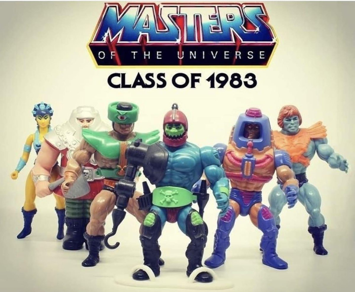 Here’s the next #MOTU class…who had all the 1983 characters? I can say that I did…&amp; Trap Jaw still remains as 1 of my favorites!