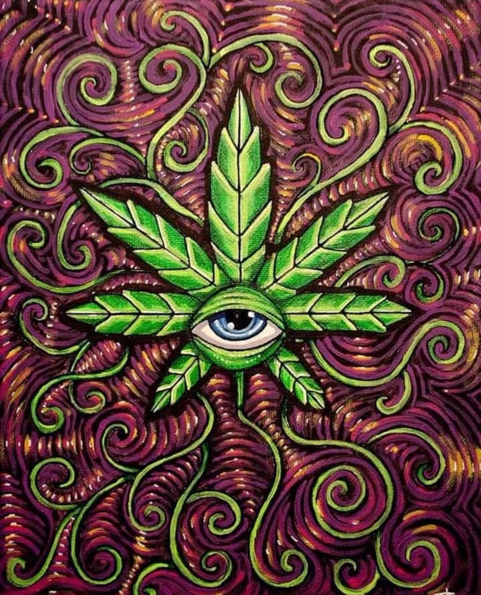 Ganja Spirit by Brendon Gebhart 👁️
#psychedelicart #trippyart #weedart #art #artwork #psychedelic #trippy #weed #WeedLovers #420friendly #420 #420Life